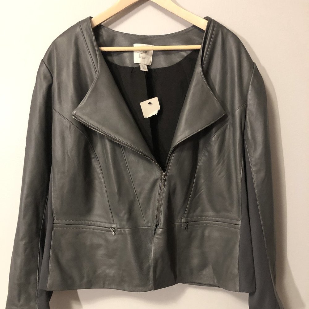 Sejour Leather Jacket - 24W